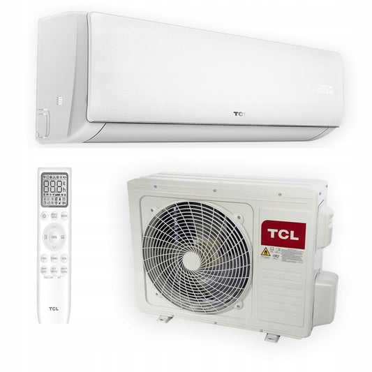 Kondicionierius / šilumos siurblys TCL ELITE 2.6/2.61kW 9K A++ R32 (-20'C) su el.pašild. Wi-Fi TAC- 09CHSD/XA41IHB