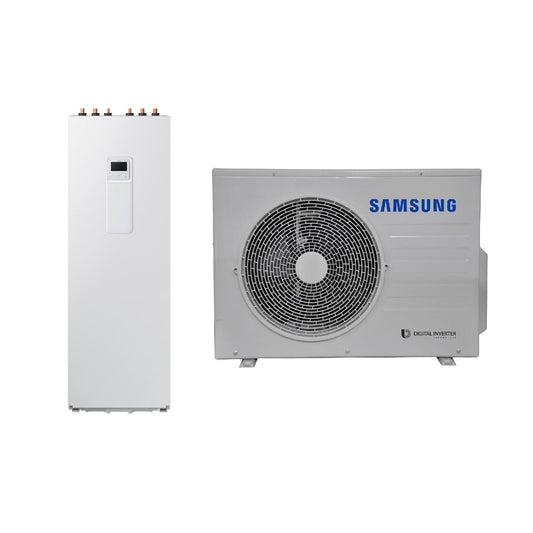 Šilumos siurblys oras/vanduo Samsung 200/260 litrų talpa - AE200RNWSEG/EU_AE060RXEDEG/EU, 6,0 kW