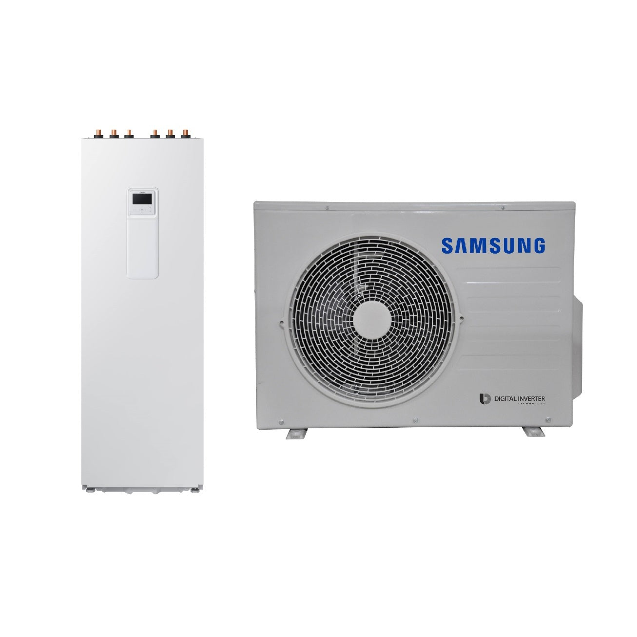 Šilumos siurblys oras/vanduo Samsung 200/260 litrų talpa - AE200RNWSEG/EU - AE040RXEDEG/EU, 4,4 kW